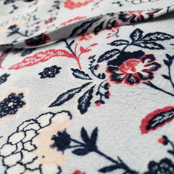 🖤 2/30$ 🖤 Blue cami, camisole top with flowers - Picture 5 of 5